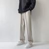 Деловая мужская одежда Y2K, черные, белые, прямые брюки с высокой талией, спортивные штаны, повседневные мешковатые модные костюмы на шнурке, брюки Harajuku, роскошные для женщин