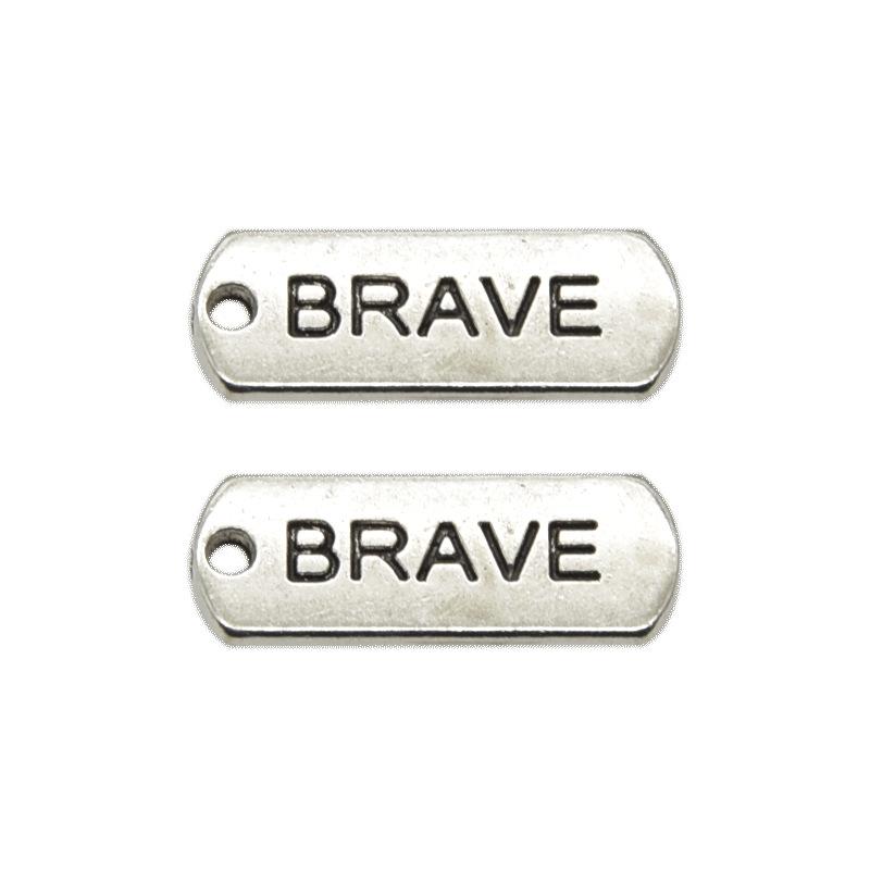 Винтажная золотая подвеска-бирка с вдохновляющим словом для изготовления ювелирных изделий