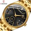 New TOP Brand Luxury Men's Watch With Box Men's Gold Watch Calendar Men's Quartz Watches