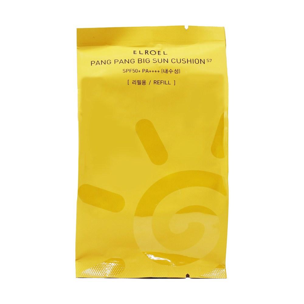 Eloel Pangpang Yellow Big Sun Cushion Plus Refill SPF50+PA++++, 25г, 1 шт.