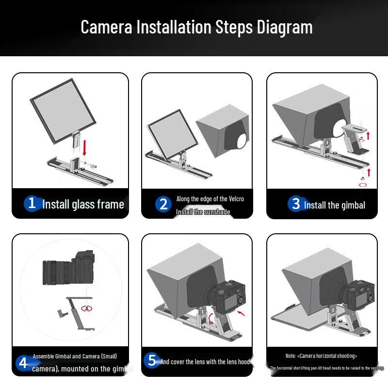 Портативная система телесуфлера Bestview T12S