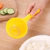 Adults Tableware Plastic Non-stick Half Round Rice Scooper Kitchen Utensil Sushi Mold Soup Spoons
