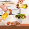 Бутылка-спрей для масла для кухни двойного назначения с автоматическим открыванием и закрыванием и герметичным стеклом