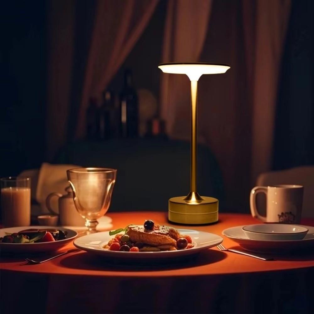 Wireless Desk Lamp Touch Dimming Night Lamp New Chinese Style Bar Atmosphere Light Bedroom