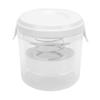 Pickle Jar Large Capacity Clear Fermentation Crock Food Grade Fermenting Jar for Pickling Kimchi