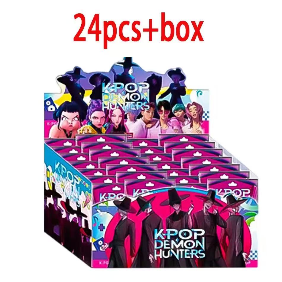 KPop Demon 24pcs/style Random Blind Box Rumi Mira Zoey Tiger Anime Toy 5-11.5cm Pvc Model Decoration Statues Surprise Gift Box