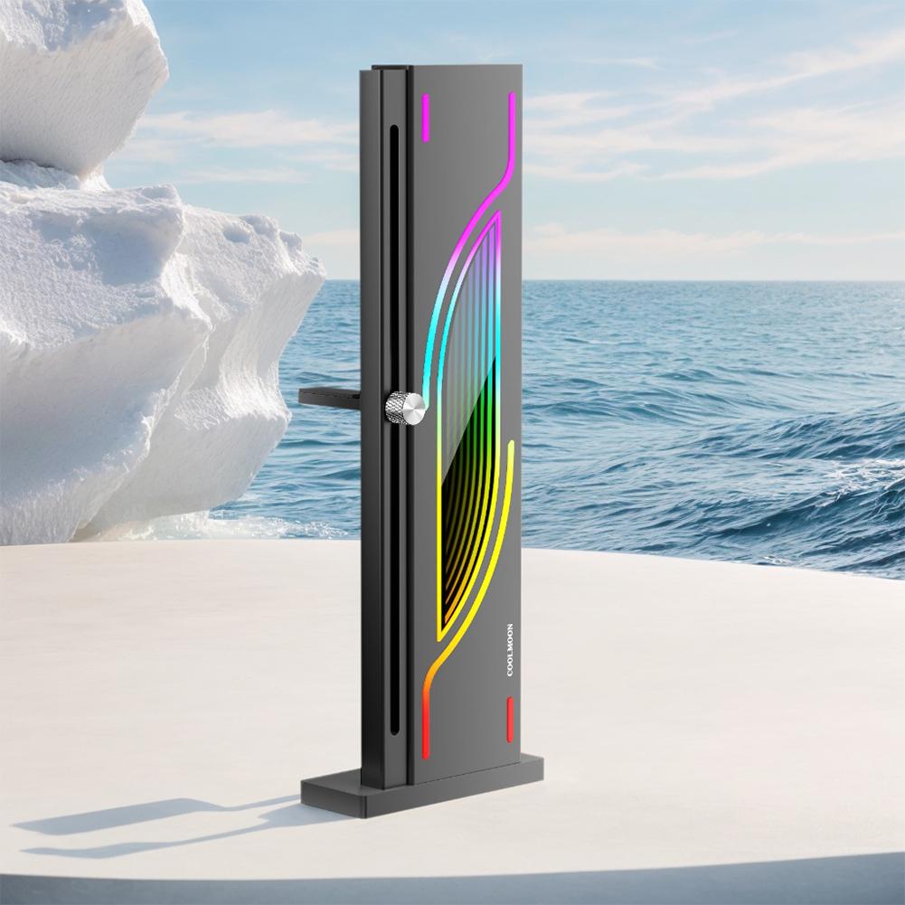 Поддержка графической карты 5V ARGB GPU Brace Регулируемая высота Вертикальная поддержка GPU