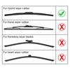 uxcell Wiper Replacement Rubber, Wiper Rubber, Wiper , Wiper Strip, Width 0.3 x 0.4