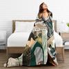 All Of Us Are Dead Flannel Blanket Spring  Soft Throw Blanket for Girls Boys Living Room Funny Bedspread Sofa Bed Cover