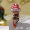 Mushroom Gnome Elf Resin Ornaments