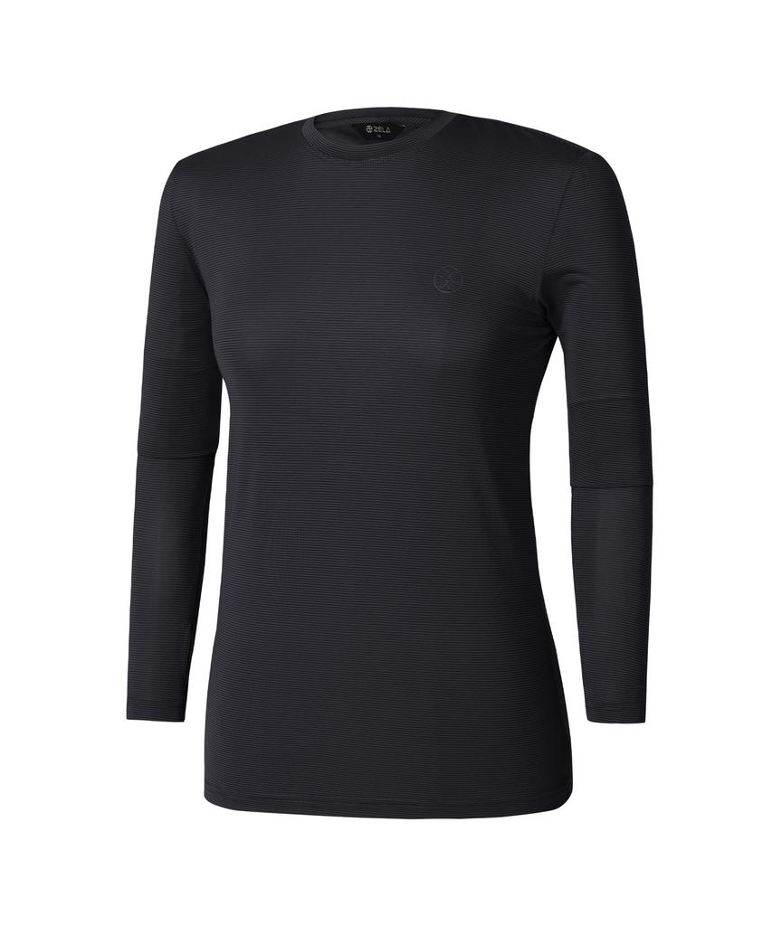 2ELA Fingerhole Women'S Ice Queen Cooling Round Long Sleeve T-Shirt 6 Colors (Type B)