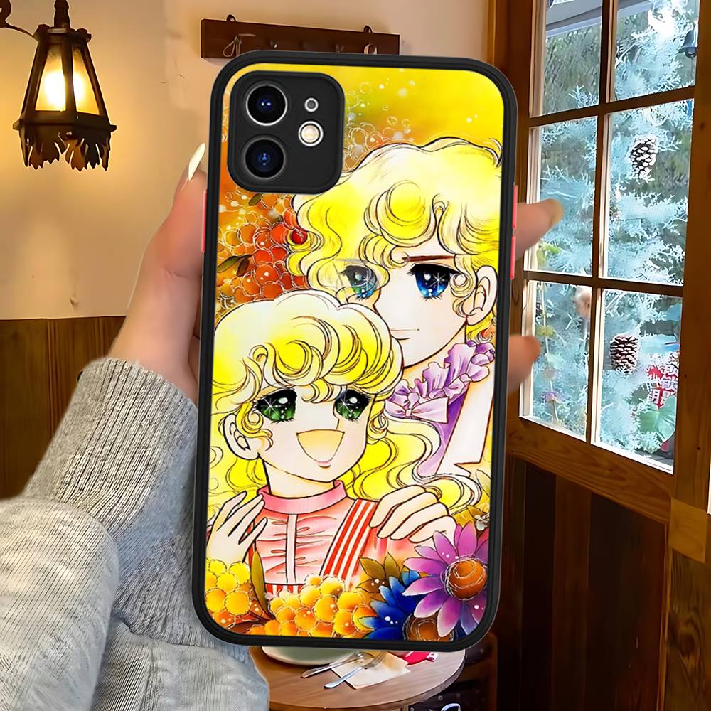 Классический C-Candy C-Candy Аниме Силиконовый Матовый Чехол Для Телефона Для Iphone 13 14 15 16 Pro Max 11 12 X Xs Max Мягкая Крышка