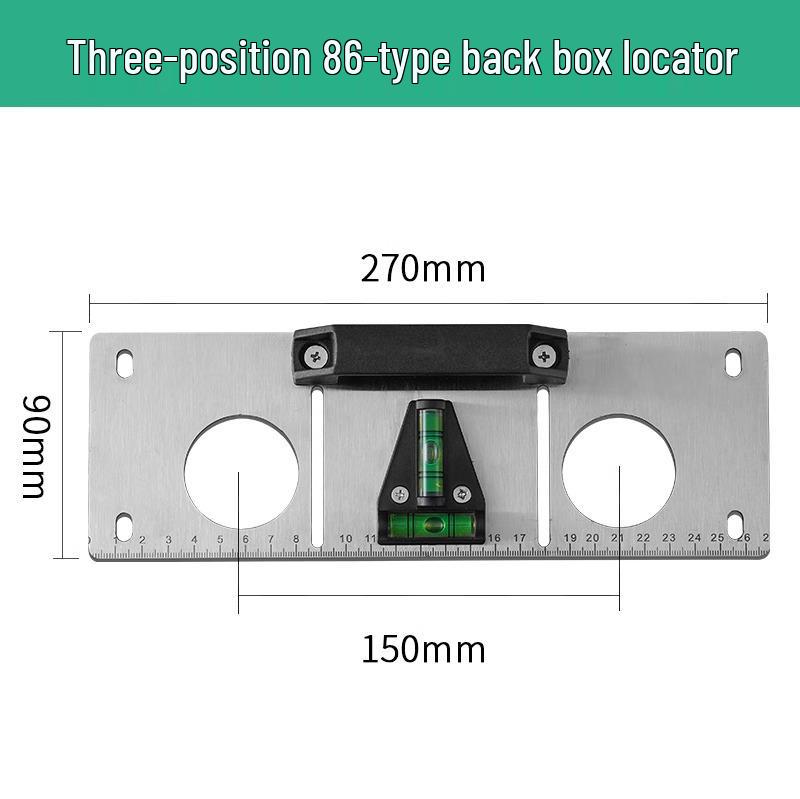 Multi-functional 86 Type Marking Tool for Electricians and Plumbers
