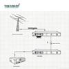 DB1000-RX Rack-mounted Shortwave Optical Transceiver
