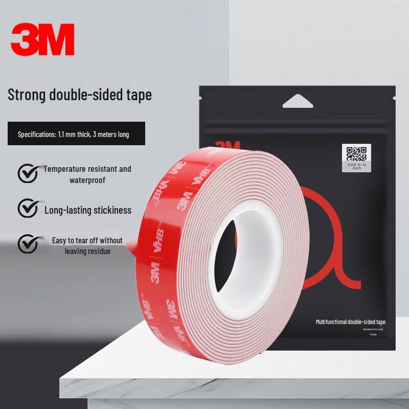 3M Прочная двусторонняя клейкая лента для автомобильных держателей