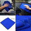5Pcs Fabulous Great Blue Wash Cloth Car Auto Care Microfiber Cleaning Towels