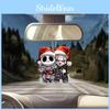 Halloween Clown It Acrylic Flat Surface Car Pendant For Auto Interior Decor
