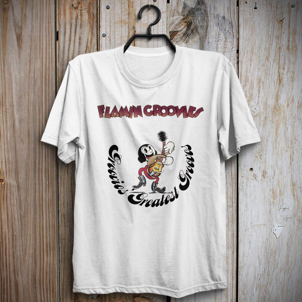 Flamin Groovies Rock Band Tee Groovies Greatest Grooves Roy Loney Cyril