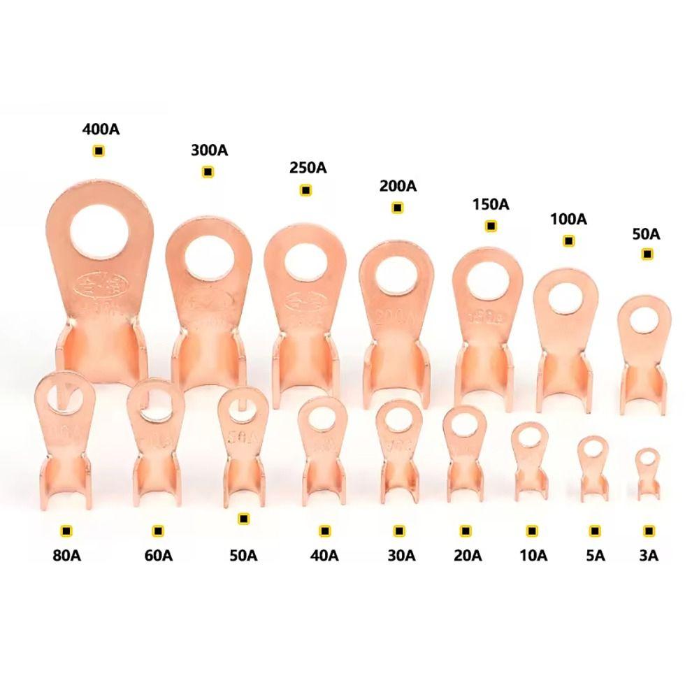 5/10 шт. OT тип OT обжимной наконечник провода медные наконечники OT обжимное кольцо электрический аксессуар