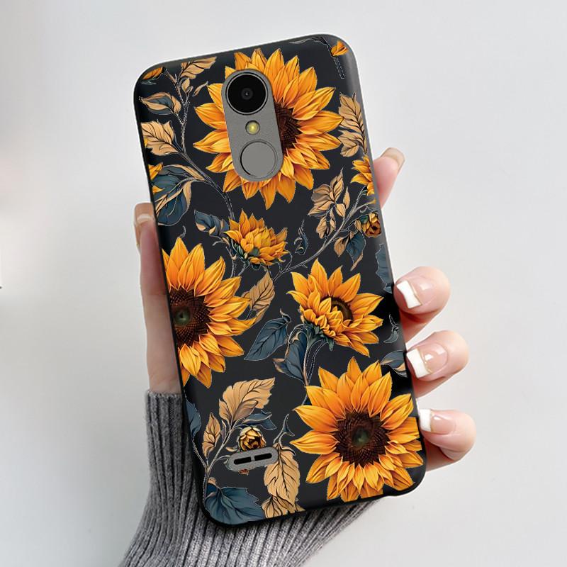 Чехол для LG K4 2017 X230/LG K8 2017 X300 Тонкий Чехол Эстетичный Роскошный Милый Крутой Мальчики Девочки Черный Матовый Мягкий Силикон Задняя Крышка
