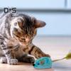 Interactive Mouse Moving Cat Toy Rechargeable Automatic Moving Plush Mice for Indoor Cats Touch Activated Squeaky Toy with Remote Control