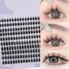 160 Rows Cluster Lashes Faux Mink Eyelashes Cluster Natural Eyelash Extension 3D Russia Strip Individual Eyelashes Cluster