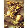 Napoleon Bonaparte Portrait Crossing The Alps Coronation of Napoleon I  Canvas Poster Print for Living Room Home Decor