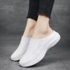 Semi-Trawl Breathable Women'S Shoes, Casual Half-Pedal, Lazy One-Footed, Hollow Walking Shoes