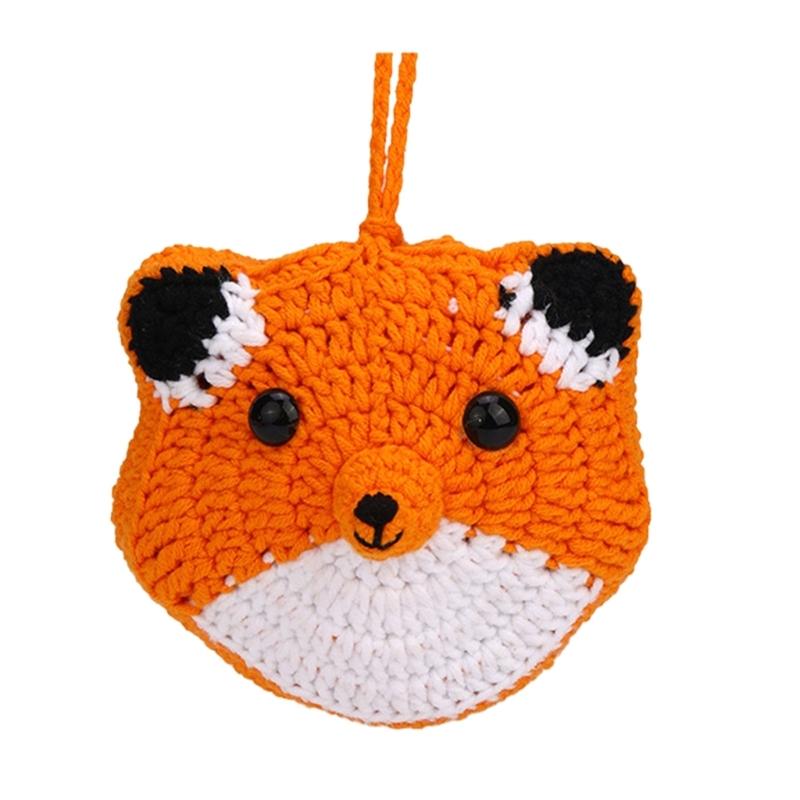 DIY Animals Crochet Starter Kits Plant Crochet Yarn Set Beginners Crochet Kits Learn to Crochet Set by English Video