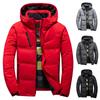 Autumn And Winter Plus Velvet Thickened Baseball Uniform Long-Sleeved Cotton-Padded Solid-Color Cotton-Padded Jacket