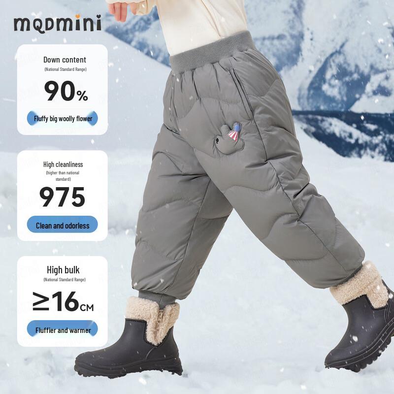 Детские зимние пуховые брюки MQDMINI