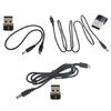Эффективный USB C - DC5.5x2.1mm Кабель питания, Адаптер 12В для светодиодных лент, вентиляторов, Поддержка USB 5V9V12V1.5A Вход