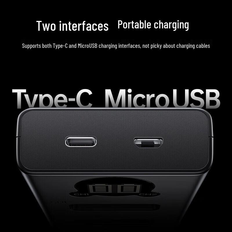 Llano EN-EL25 Camera Battery & Charger for Nikon Z30 Z50 ZFC CN plug (adapter included)