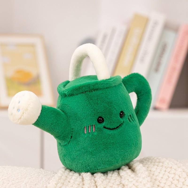 Watering Can Plush Doll With Short Pile Plush For Home Decor And Photography
