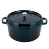 Staub Pico Cocotte Round 28cm La Mer 1102837 Pot Enamel Pot Rund Brater La Mer Pico Cocotte Stylish Pot Cooking Utensils Kitchen Supplies [Staub]
