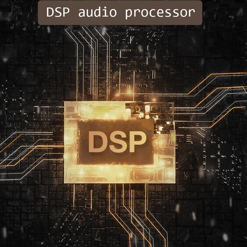 Мощный настенный динамик Echo для гостиной, 100 Вт, двойной микрофон, пульт дистанционного управления, высококачественный 3D объемный звук, настольный сабвуфер