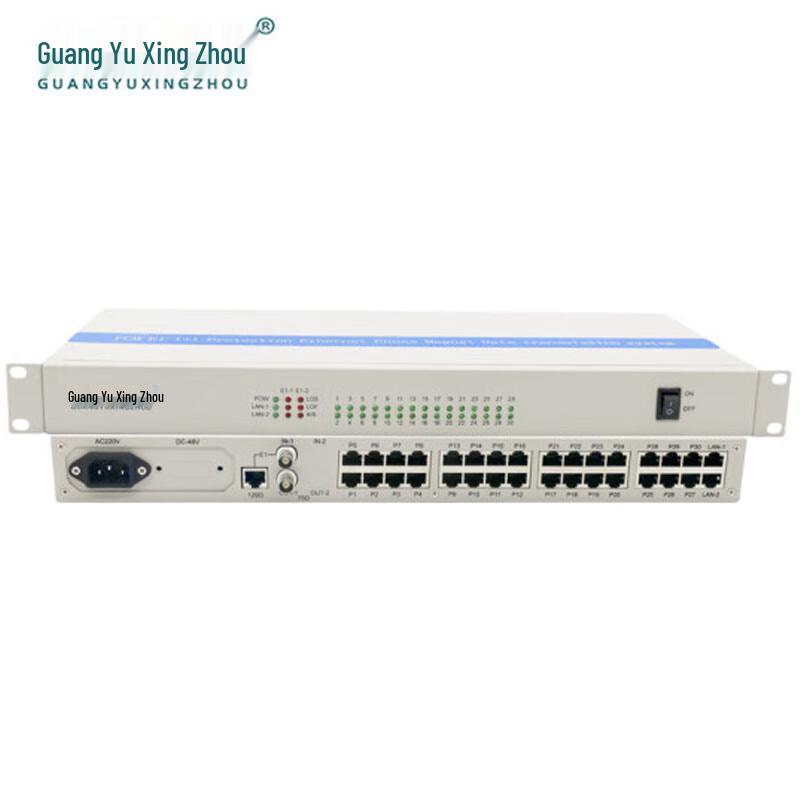 PCM E1 Integrated Service Optical Transceiver