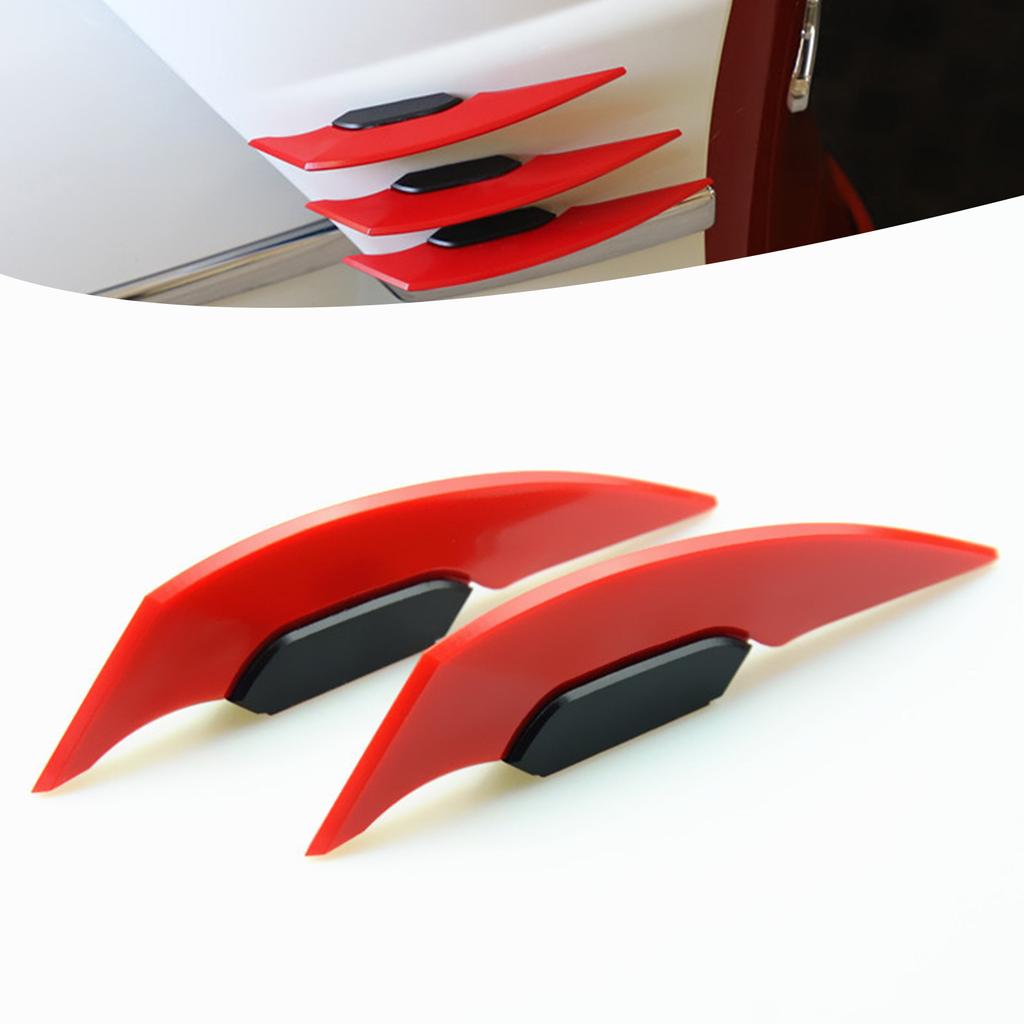 1 пара универсальных мотоциклетных крылышек, аэродинамический спойлер, крыло с клейкой декоративной наклейкой для мотоцикла