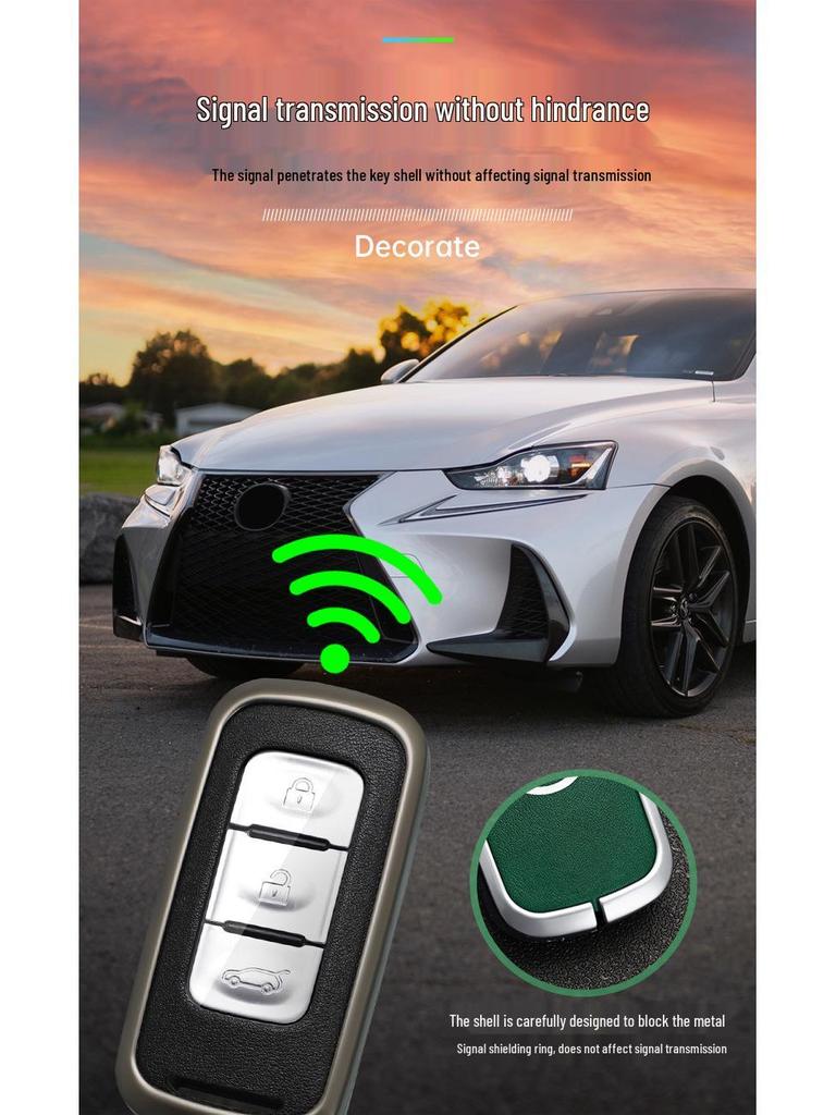 Dongfeng Fengguang 580 Key Cover: Protective Shell for 500/560 Car Remotes - Unisex Accessories.