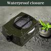 Waterproof Shockproof Compass With Sighting Function Carabiner And Storage Pouch For Hiking Camping Outdoor Navigation Survival