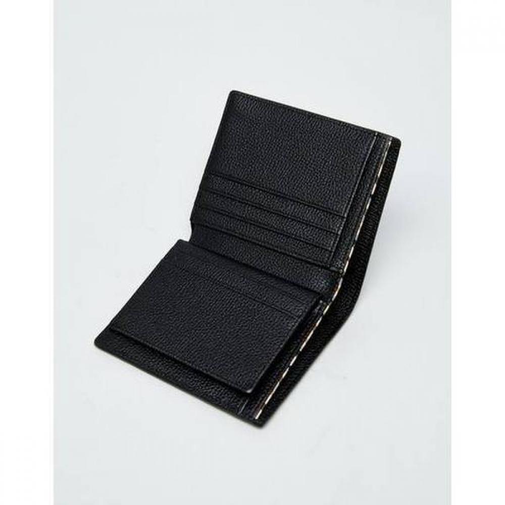 Daks Black Mini Dd Logo Leather Wallet Dbwa2f852bk