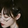 2/4PCS Gift Gold Silver Brooch Pin Shape Headress Hair Clips for Women Safety Pin Hairpins Girls Hairpin Barrettes