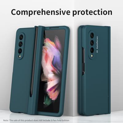 Полная защита переднего стеклянного пленочного чехла для телефона Samsung Galaxy Z Fold4 Fold 4 5g Fold3 Fold2 Fold 3 2 Zfold4 S, крышка отсека для ручки