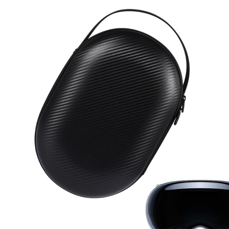 EVA Travel Case for Vision Pro MR All in one Virtual Reality Helmet Hard Handbag Bag with Shoulder Strap Storage Box