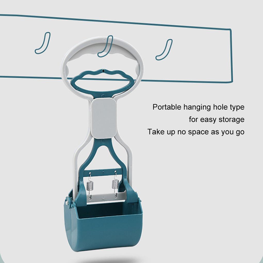 Long Handled Dog Poop Scooper Effortless Grip For Pet Waste Cleanup Dog Manure Shovel Dog Claw Clamp