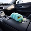 Soft Plush Keychain Sunglasses Caterpillar Keychain, Stuffed Keyring Pendant for Car Key Accessory Bags & Keys, Decorative Backpack Purse Fluffy