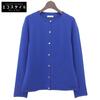 TOYOBOSHI KIKYO Cashmere100 Cardigan, Women's, Blue, Size 2, 12IT-PC2603 Tops 2 blueUsed