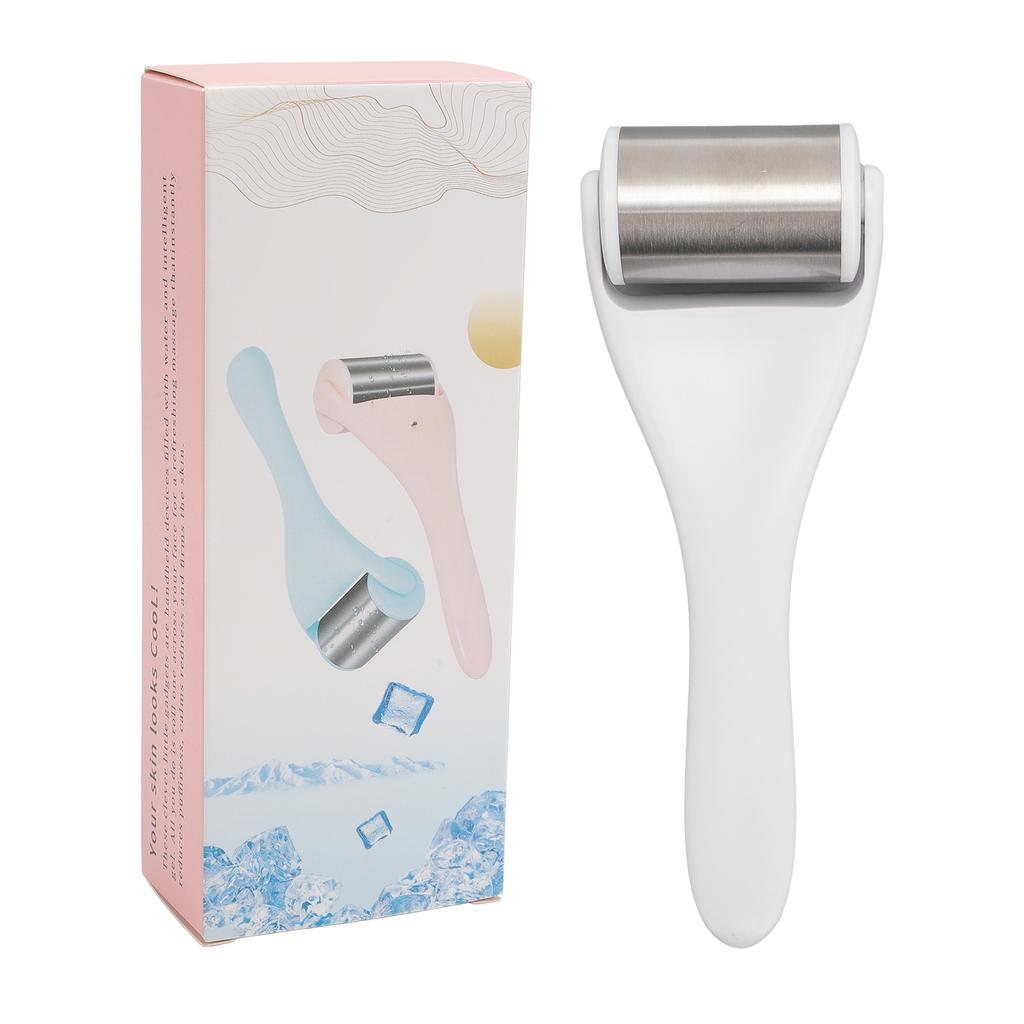 Ice Rolling Stick for Face Stainless Steel Massager Roller Reduce Wrinkles Cooling Face Roller
