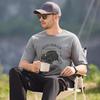 JEEP Men's 2025 Summer Loose Fit Pure Cotton Short Sleeve T-Shirt