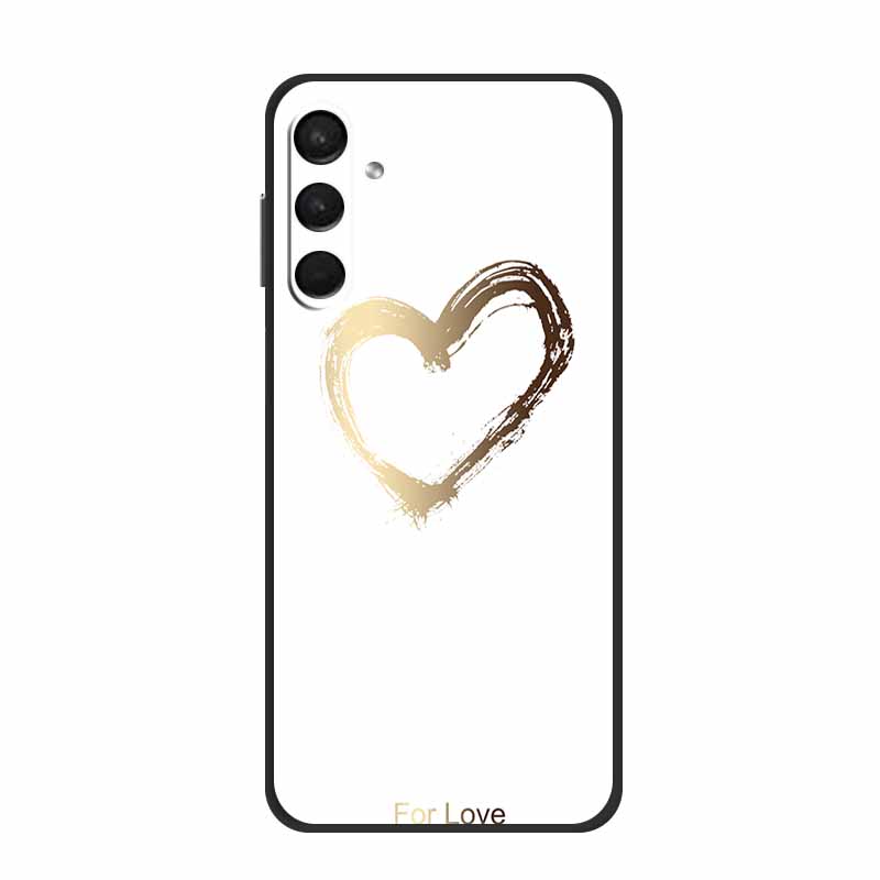 Для Samsung Galaxy M35 5G Чехол Роскошный ТПУ Мягкий Силикон Задняя Крышка Телефона для Samsung Galaxy SM-M356 Защитный Ударопрочный Fundas